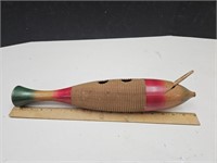 Wood Guiro Fish Instrument 17"