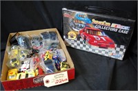Hotwheels & Other Collector Cars W/ NASCAR Case