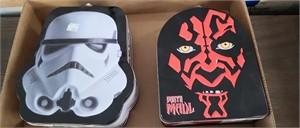Lot of Metal Star Wars Lunch Boxes