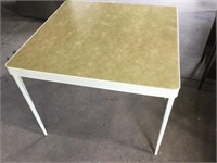Vintage Folding table, 35” wide