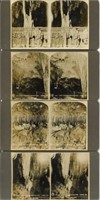 (9) LURAY CAVERNS STEREOVIEW CARDS