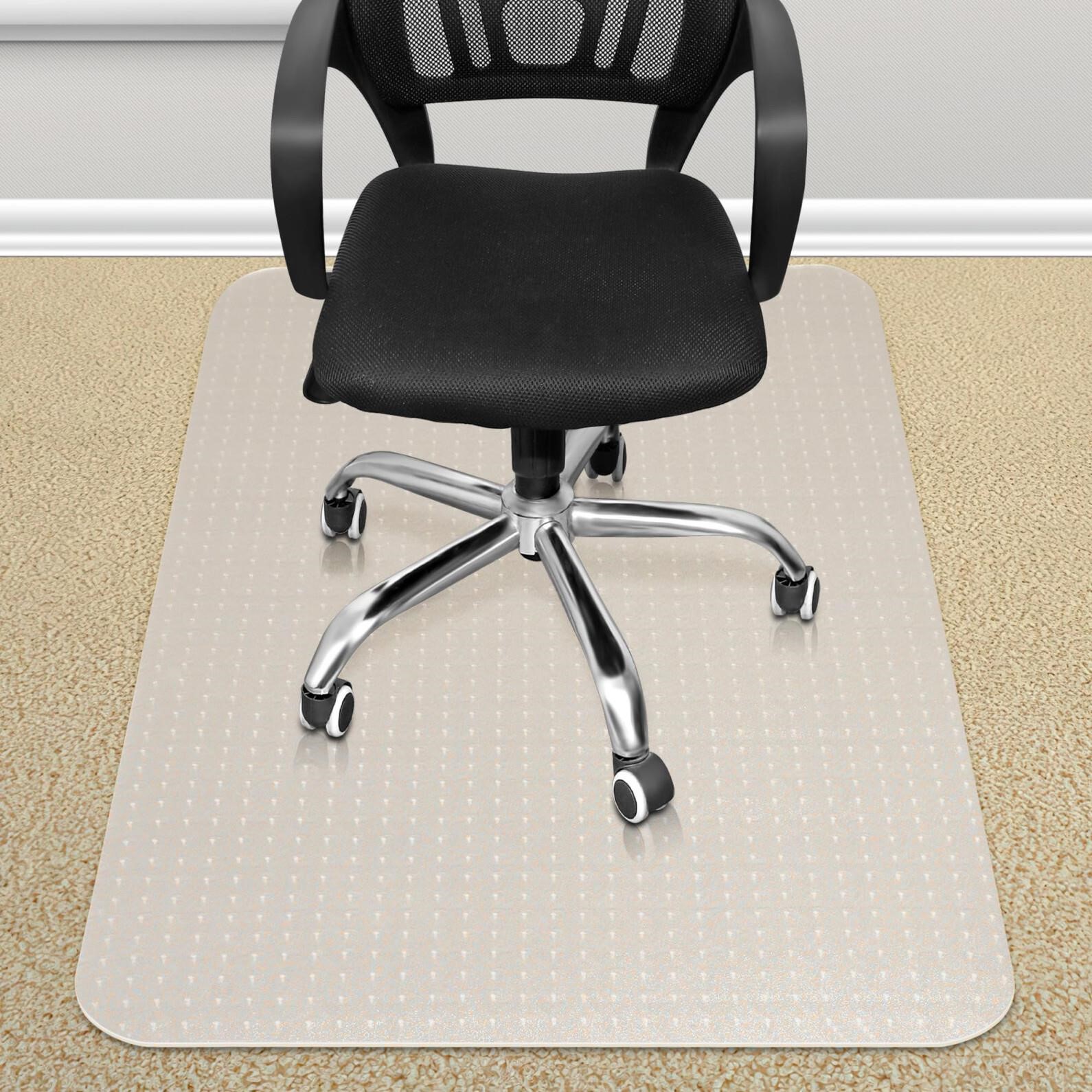 Skywerc Chair Mat for Carpeted Floors, 48"x48" Of