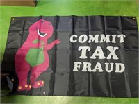 Barney Commit Tax Fraud Flag