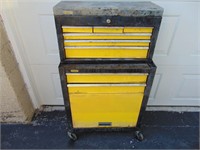 Small Stanley tool box set.  Dirty, rough shape