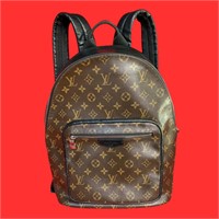 Louis Vuitton Josh GM Monogram Macassar Backpack