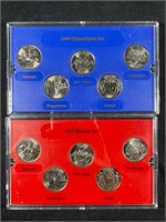 1999 Philadelphia & Denver Mint Quarter Collection
