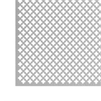 2' X 3' Cloverleaf Aluminum Sheet - .2" Thick