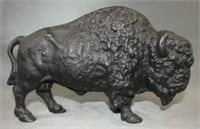 Cast Iron Buffalo Bank