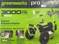 GREENWORKS ELECTRIC PRESSURE WASHER RET. $500