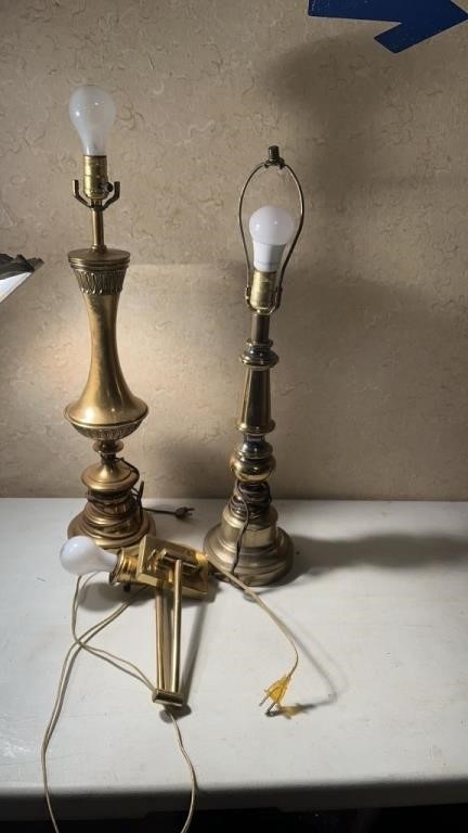 Brass Lamps