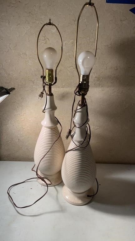 Pair of lamps