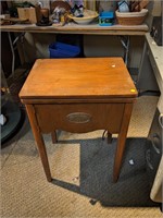 VTG Wooden Sewing Machine Stand