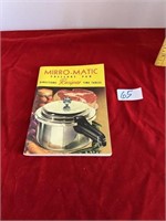 1956 PRESSURE COOKER BOOK