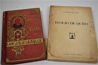 Two Vintage Books in Spanish Early 1900's