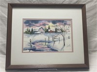 Kathy Kuyper Signed Original Watercolor 92