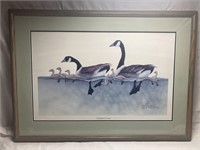 Larry K. Martin Canada Geese signed print 278/950