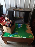 Child's Activity Table & TV Stand