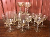 Collection of Vintage Stemware