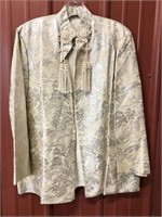 Vintage Silk Asian Women's Jacket