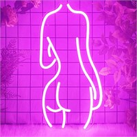 Lady Neon Lights for Wall Decor  USB Powered
