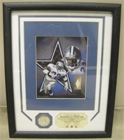 Emmitt Smith Game Used Jersey Swatch w/ COA