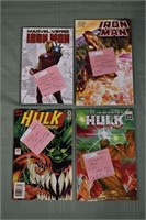 4 modern age Marvel comic books; as is