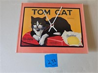 Tom Cat Brand Clock