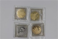 Lot of 4 American Mint Collector's Coins