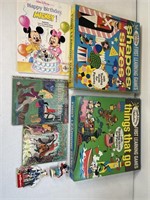 Walt Disney Puzzles, Books, Magnetic