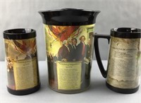 Plastic Declaration of Independence pitcher and