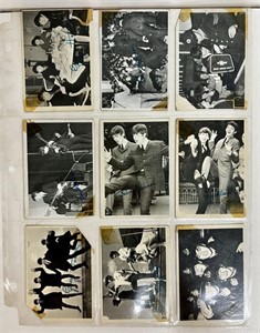 (9) 1960's BEATLES TRADING CARDS