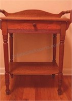 Wooden Wash Stand/Table 32x28x16