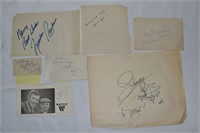 7 Autographs collected by Max Araujo, Baltimore fr