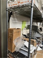 Stationary Metal Storage Rack