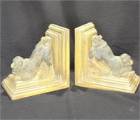 6.5" tall Pair Heavy MONKEY Bookends