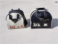 Two Bowling Balls with Bags & Shoes