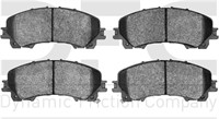 A3488  Dynamic Friction Ceramic Brake Pads, Front