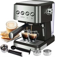 Espresso Machine 20 Bar  1.5L Water Tank Milk Frot