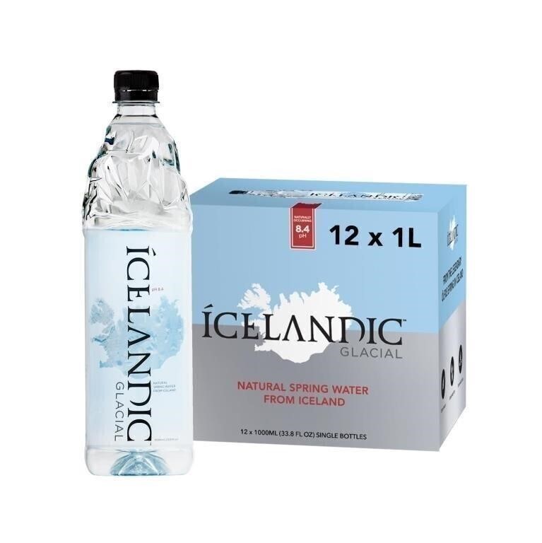 NIB Icelandic Glacial Natural Spring Alkaline WatB