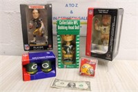 LOT OF GREEN BAY PACKER COLLECTIBLES