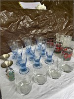 Glassware varieties lot