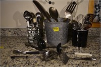 331: assorted cooking utensils
