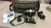 Minolta Camera, accessory's & Case