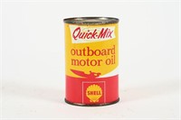 SHELL QUICK-MIX OUTBOARD MOTOR OIL 10 OZ CAN