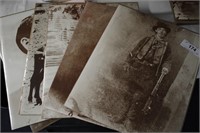 6PC OLD PHOTOS W INFO ON BACK