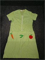 Vintage house dress / smock, size medium/large