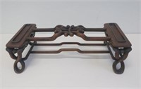 Antique Chinese rosewood display stand