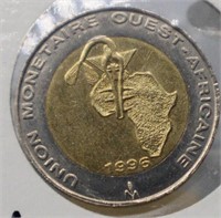 1996 West African 250 Francs