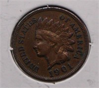 1901 Indian Head Cent