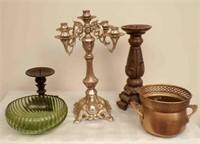Variety of Candle Holders